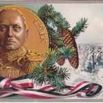 Militaria - Generaloberst v. Kluck farb. patriotische Weihnachtskarte ungelaufen
