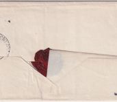 Bayern - 3 Kr. Wappen gez. Bischofsbrief 22mm-K1 Eschelkam 14/7 (1871)