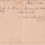 Bayern - 2x1 Kr. Wappen gez. Correspondenz-Karte Zier-K1 Floss 1/5 (1774)
