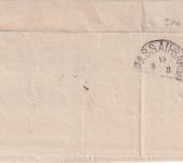 Bayern - 1 Kr. Wappen geschn. Drucksache n. Passau Zier-K1 Furth i/W. 7/9 (1870)