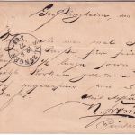 Bayern - 2x1 Kr. Wappen gez. Correspondenz-Karte Zier-K1 Grosslangheim 12/8 1872