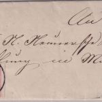 Bayern - 3 Kr. Wappen gez. Briefchen n. München Zier-K1 Türkheim 23/5 (1870)