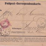 Bayern - 3 Kr. Wappen gez. Feldpost-Correspondenzkarte K1 Lauterecken 3/7 (1871)