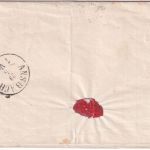 Bayern - 3 Kr. Wappen gez. Brief n. Ansbach 22mm-K1 Windsheim 28/6 (schwarz !)