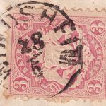 Bayern - 3 Kr. Wappen gez. Brief n. Ansbach 22mm-K1 Windsheim 28/6 (schwarz !)