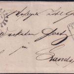 Bayern - 3 Kr. Wappen geschn. Brief gMR 517 Thann b. Eggenfelden 31/10 (1867)