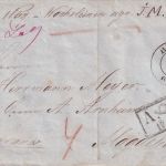 Preussen - Berlin 15/6 K2 Paketbegleitbrief (20 Loth) n. Magdeburg ca. 1860