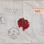 Preussen - Berlin 15/6 K2 Paketbegleitbrief (20 Loth) n. Magdeburg ca. 1860
