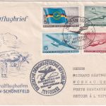 DDR - Lufthansa/Ost Erstflug Berlin - Moskau 4.10.56 Schmuckkuvert