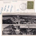 BRD - (13a) Virnsberg ü. Ansbach Poststelle I Ansichtskarte n. Nürnberg 1960