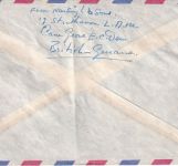 Britisch Guiana - 24+12+4 C. Freimarken Luftpostbrief Cane Grove - Würzburg 1966