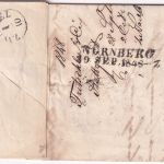 Württemberg/Bayern - Stuttgart 1848 Nürnberger Auslage Portobrief
