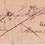 Bayern/Österreich - Nürnberg 8. SEP 1847 L2 BOC-Brief n. Meran/Südtirol