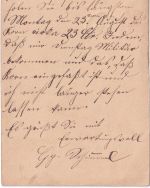 Bayern - Grosslangheim 21/8 22mm-K1 (Typ 17) 5 Pfg. Ganzsache n. Marktbreit 1880