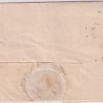 Bayern - 3 Kr. Quadrat Chargebrief gMR 214 Moosburg 11/8 - Landshut (1853)