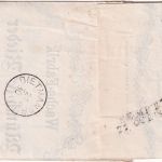 Bayern - 1 Kr. Wappen gez. Drucksache OPA Augsburg 20. OCT 1871 - Dietmannsried