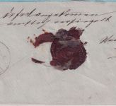 Bayern - 3Kr. Wappen gez. Brief HKS Brugg - Weiler 1874 "amtlich verschlossen"