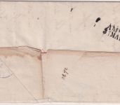 Bayern - Kastl 30/3 blauer Zier-K1 Typ 18a Dienstbrief n. Kastl b. Kemnath 1872