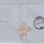 Bayern/Schweiz - "von Lindenberg" handschr. Aufgabe Portobrief n. Wohlen 1862