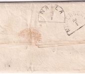 Bayern - Gerolzhofen 19/1 HKS Charge-Dienstbrief (Wendebrief) n. Naila 1866