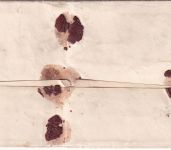 Bayern - Bamberg 12 DEC 1872 viol. OPA-Stpl. portofreie Geldsendung n. Gefrees