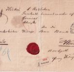 Bayern/Österreich - Reichenhall 30/1 HKS Paketbegleitadresse (Muster ohne Wert)
