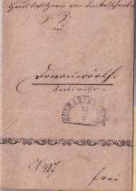 Bayern - 6+1 Kr. Wappen geschn. Brief gMR 604 Zusamarshausen 24/3 - Inhalt !