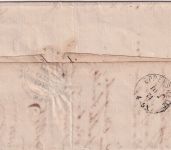 Bayern - Ramstein 9/2 schwarze Sondertype Dienstbrief Miesenbach 1874