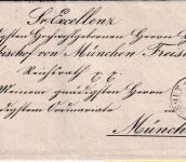 Bayern - Landshut 1860 OPA-K2 Bischofsbrief (Gregor) n. München