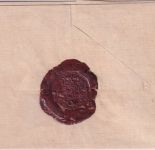 Bayern - 3 Kr Quadrat rot Chargebrief gMR 488 Simbach a/Inn - Landshut 1864