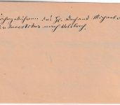Bayern - Waischenfeld 30/1 schwarzer kl. K1 Typ 17 Aufgabeschein Postanw. 1878