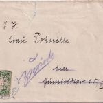 Bayern - 5 Pfg. Wappen Ortsbrief München 1910 - Kommission f. Rückbriefe München