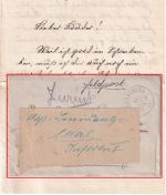 Bayern - Oberammergau 1916 Feldpostbrief an Inf. Leib-Rgt. Depot Alpenkorps