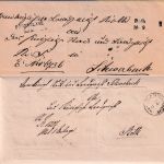 Bayern - Roth Postablage-L2 + Aushilfs-L2 16/9 Dienstbrief n. Schwabach