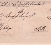 Bayern - Roth Postablage-L2 + Aushilfs-L2 16/9 Dienstbrief n. Schwabach