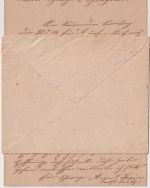 Bayern - Theinfeld T. Thundorf Posthilfsstelle Ra3 Brief n. Ruppershausen 1907