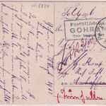 Bayern - Göhren T. Neudorf Mf. Posthilfsstelle Ra3 Feldpostkarte 1917 - retour