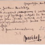 Bayern - Gerhardshofen T. Dachsbach Posthilfsstelle Ra3 +Bahnpost Ganzsache 1914