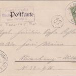 Bayern - Trausnitz i. Thal T. Pfreimd 2 Posthilfsstelle Ra3 AK Trausnitz 1902