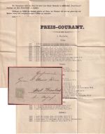 Bayern - 1 Kr. Wappen gez. Drucksache K1 Mühldorf Stadt 5. AUG - gepr. Sem BPP