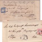 Bayern - 7 Kr. Wappen geschn. "Wendebrief" HKS Lohr 11/10 n. Marktheidenfeld