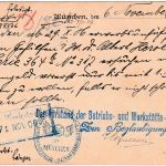 Bayern - München 1906 Ortskarte/Regierungssache Versicherung Staatseisenbahnen