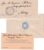 Bayern - München Justizpalast 1916 Frei d. Ablösung/brief n. Amberg