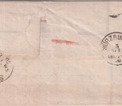 Bayern - 3 Kr. Wappen geschn. HKS Arnstein 2/7 Empfangsschein n Schweinfurt 1870