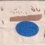 Bayern/Ungarn - 9 Kr. Wappen geschn. Chargebrief kl. K1 München - Pesth 1867