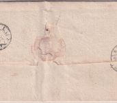 Bayern/Württemberg - Wallerstein/Lauchheim 1869 "Wendebrief" 2x3 Kreuzer