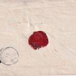 Bayern - 3 Kr Wappen gez. Bischofsbrief Landbriefträger "GM" HKS Ingolstadt 1871