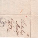 Bayern/Schweiz - Röthenbach roter L1 Portobrief n. Wohlen 1853 - Stempel !!