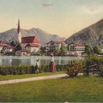 Bayern - Rottach-Egern 1910 K2 unfrankierte Ansichtskarte n. Göggingen Nachporto