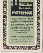 Bayern - 3 Pfg. Luitpold Privatganzsache Perutz-Perorto-Platte München 1911